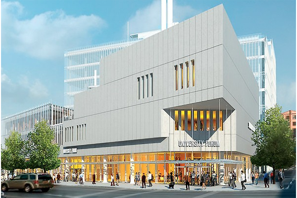 Artist rendering of the Forum at Columbia University