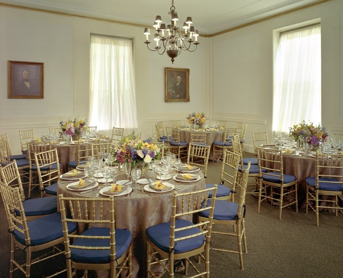 Over the years, Faculty House has hosted a variety of elegant dinners and events for community members and guests.