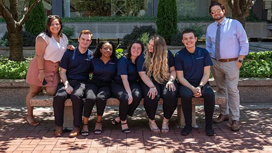photo of the Conference Housing team