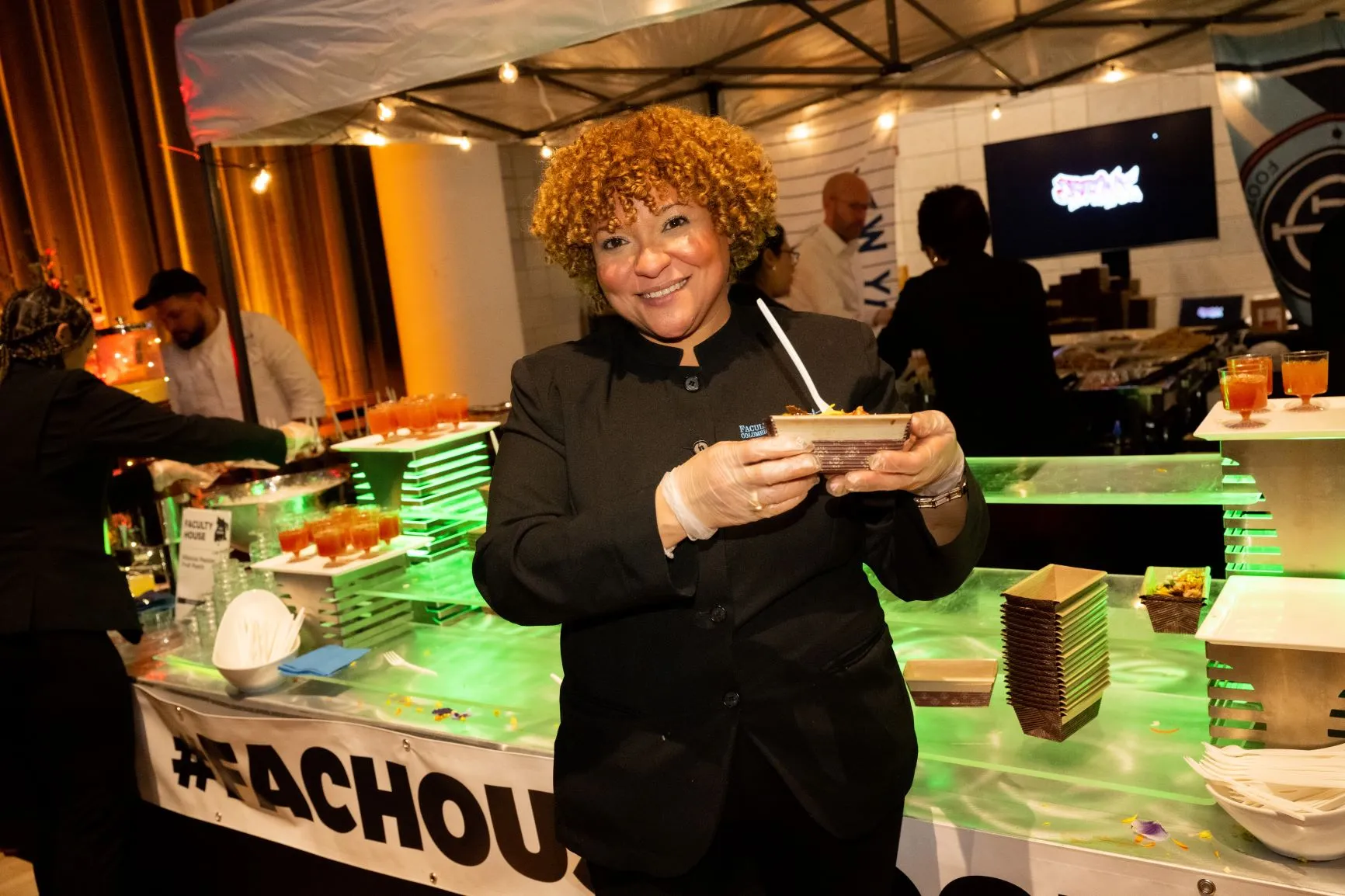 The Faculty House team was proud to participate in the Dining event for the first time