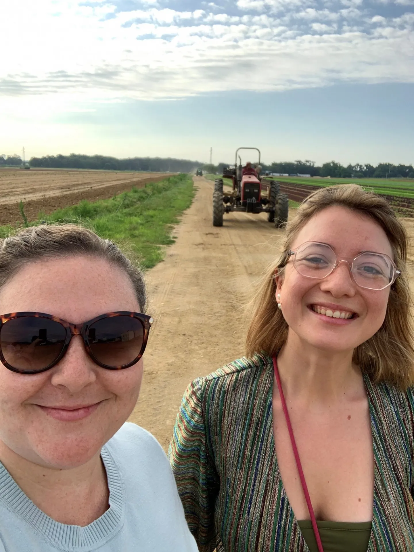 Emerald and Marie at Satur Farms