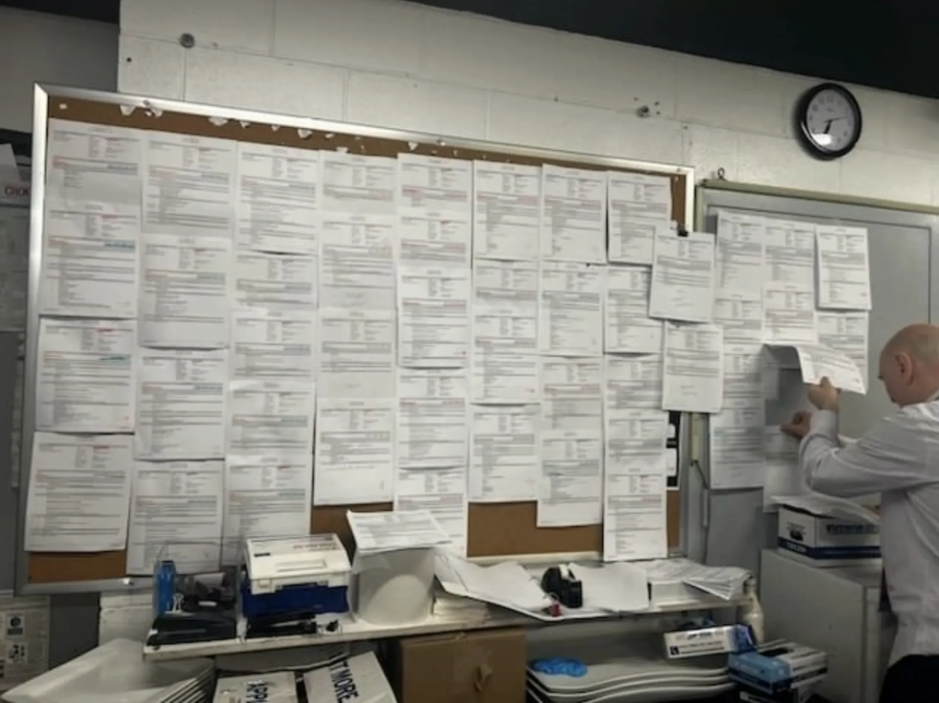 Cork board