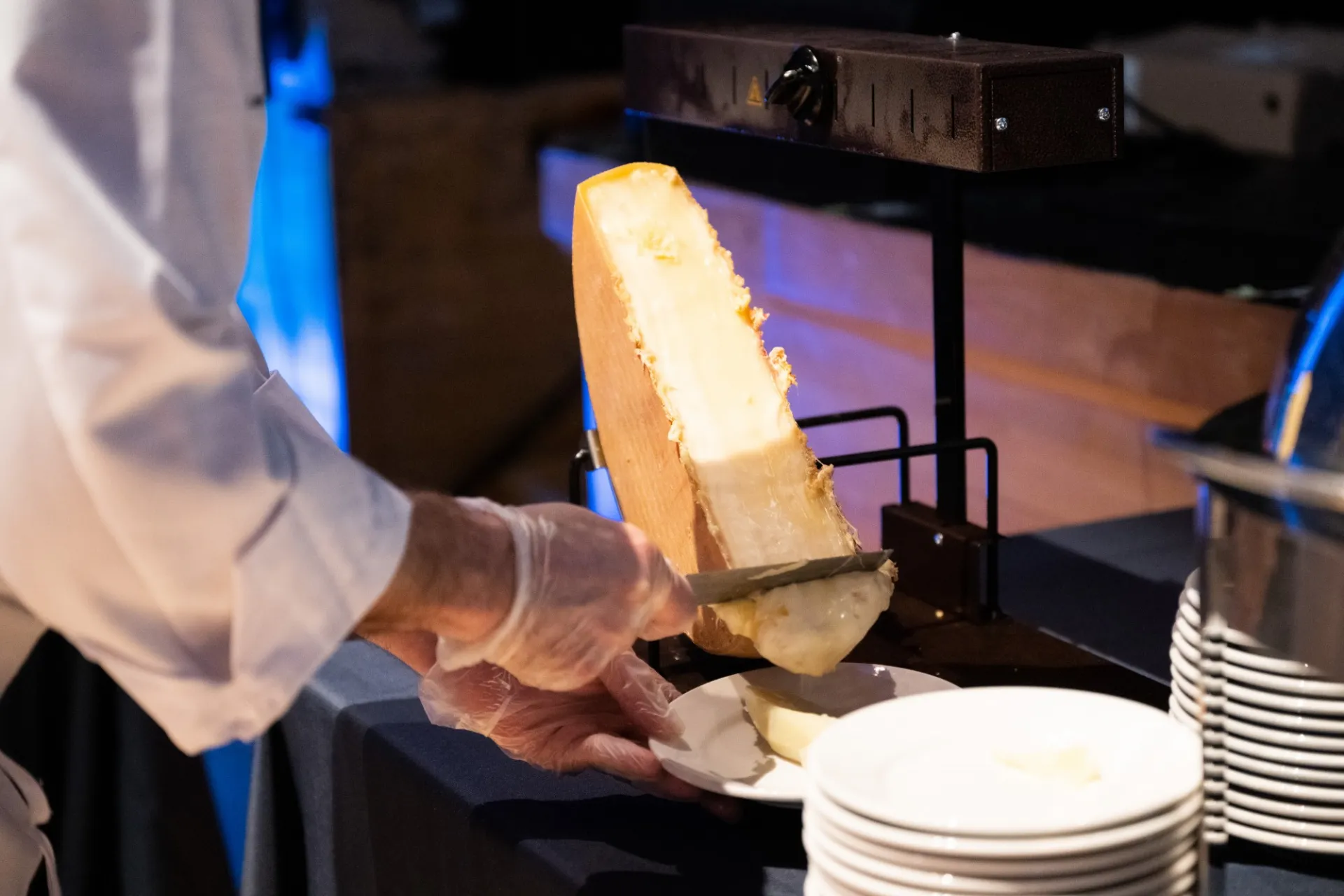 A French raclette