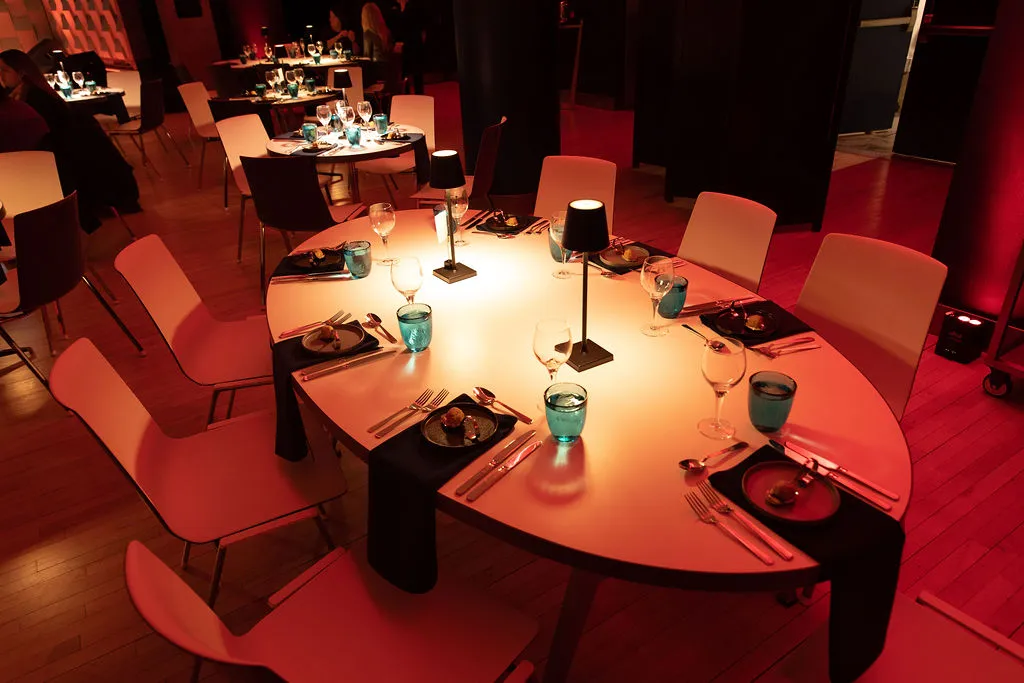 Table set from above