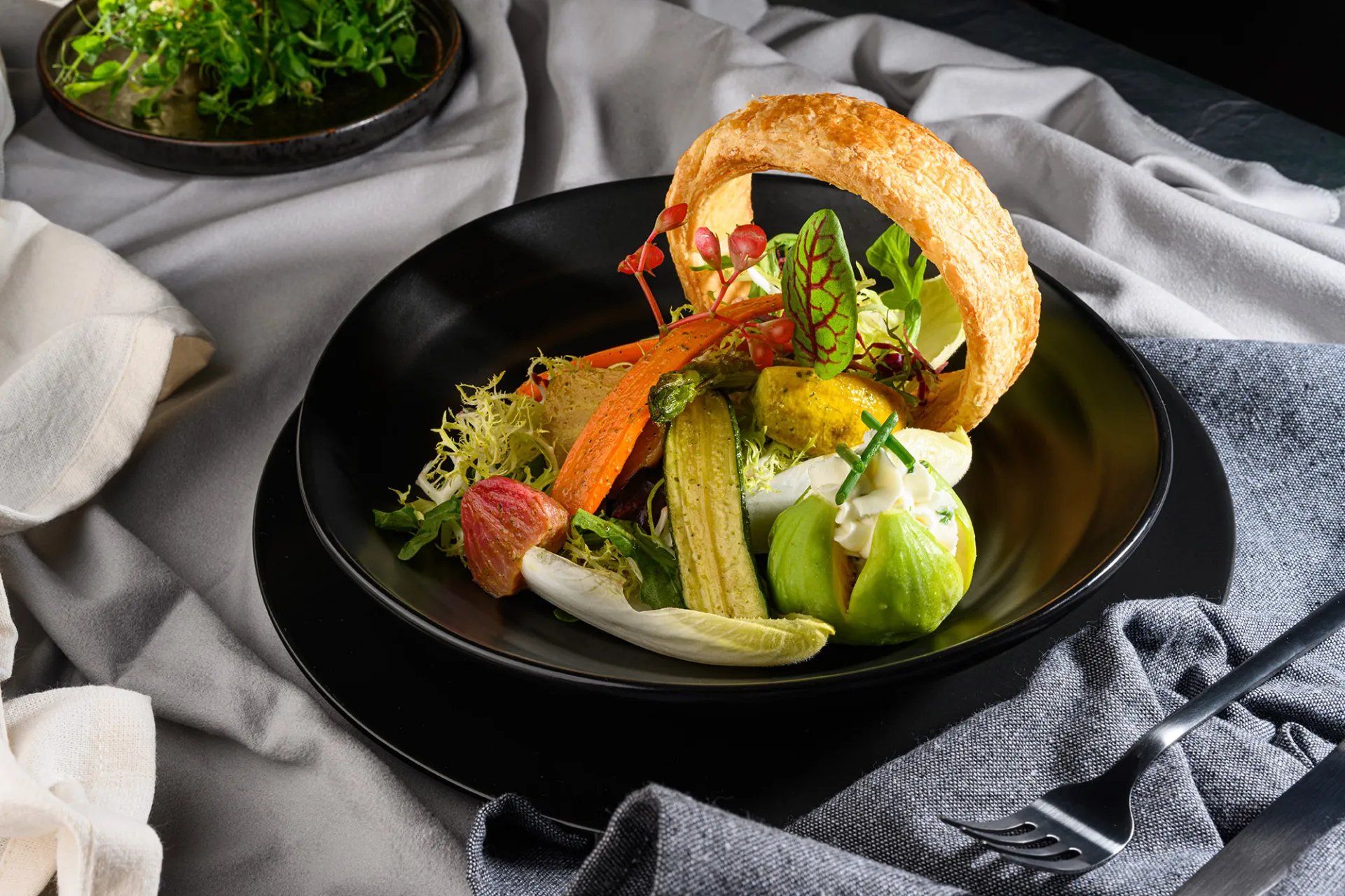 Seasonal spring and summer meal