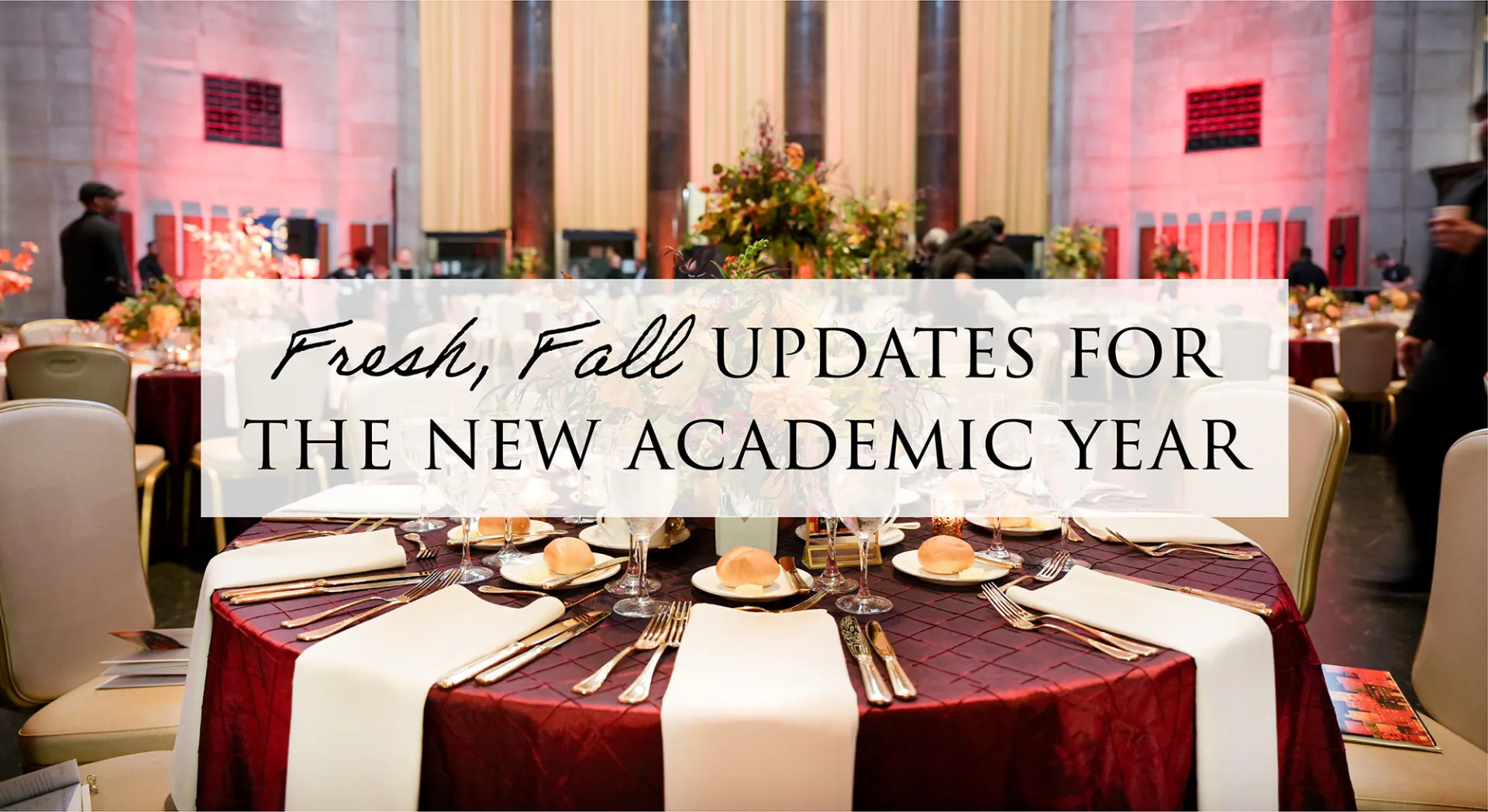 Fresh, fall event news