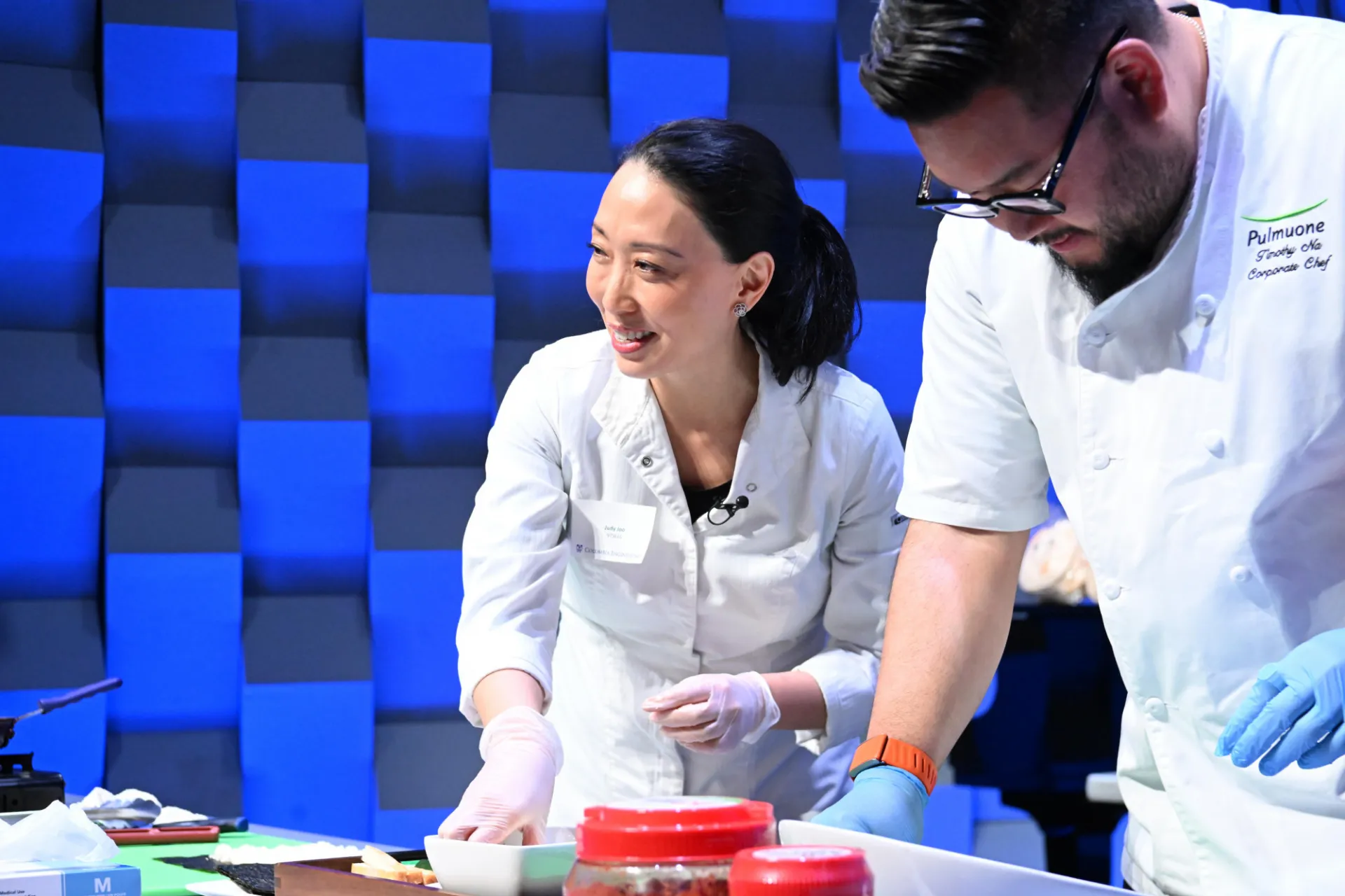 Chef Judy Joo in Wang Pavilion