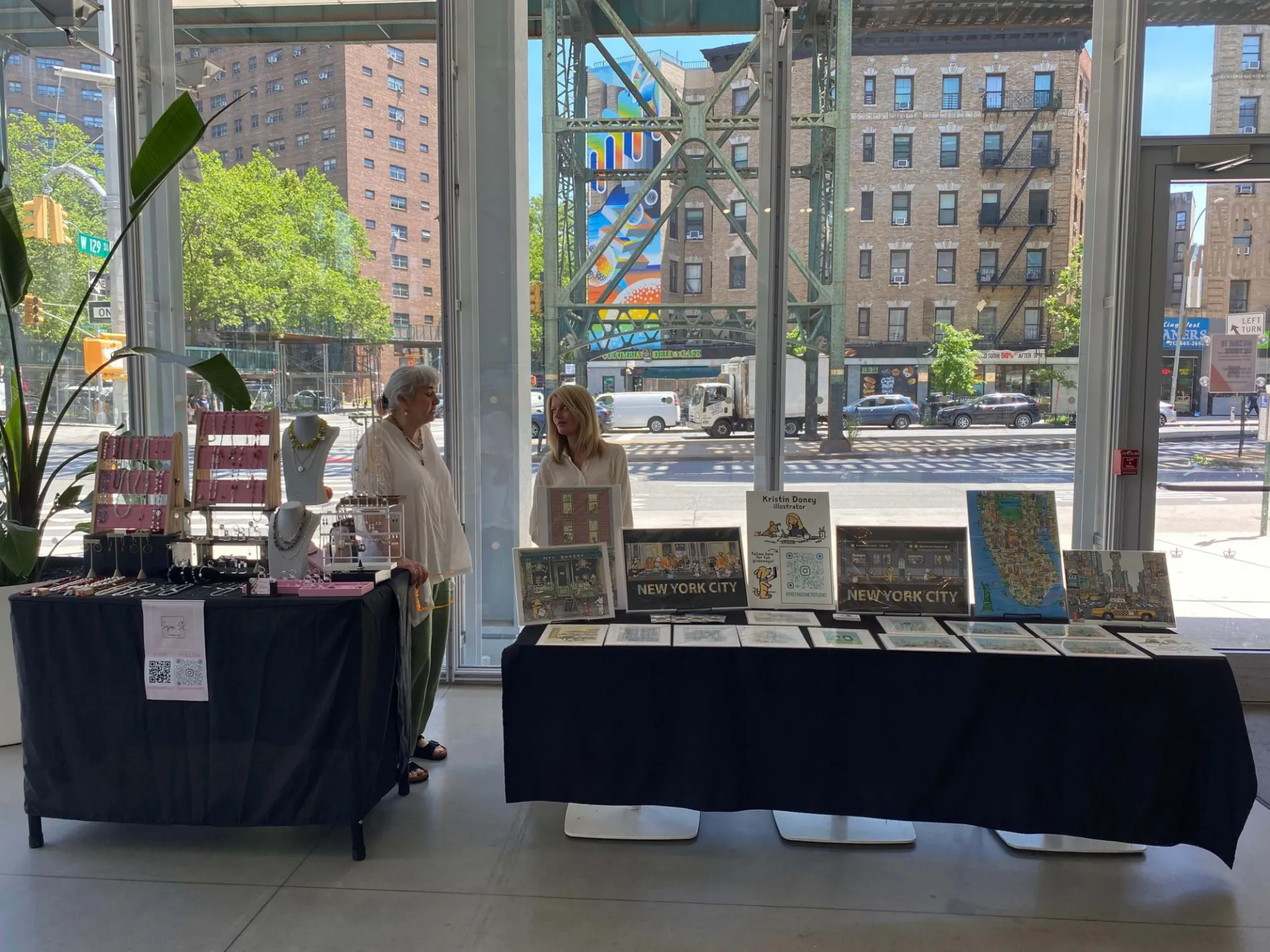 Vendors at the Makers Market