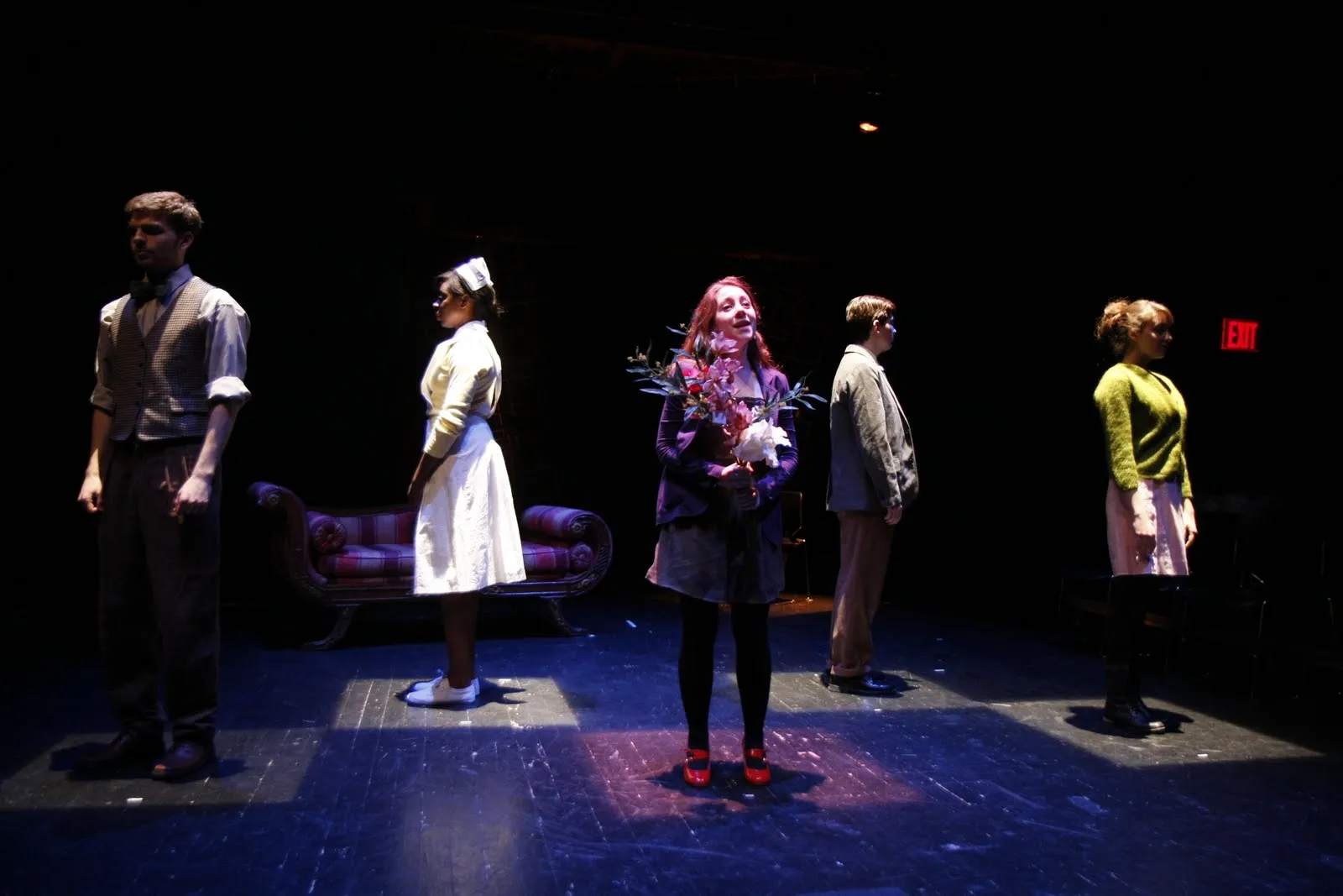 Student performance in Black Box theater